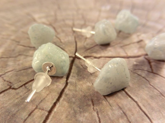 Preview: Kleine Steinchen Ohrstecker